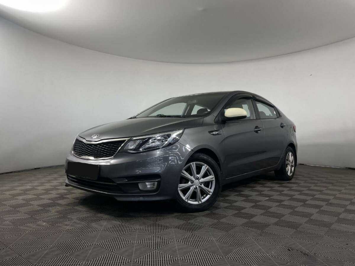 Kia Rio 2015 года с пробегом. Посмотреть фото