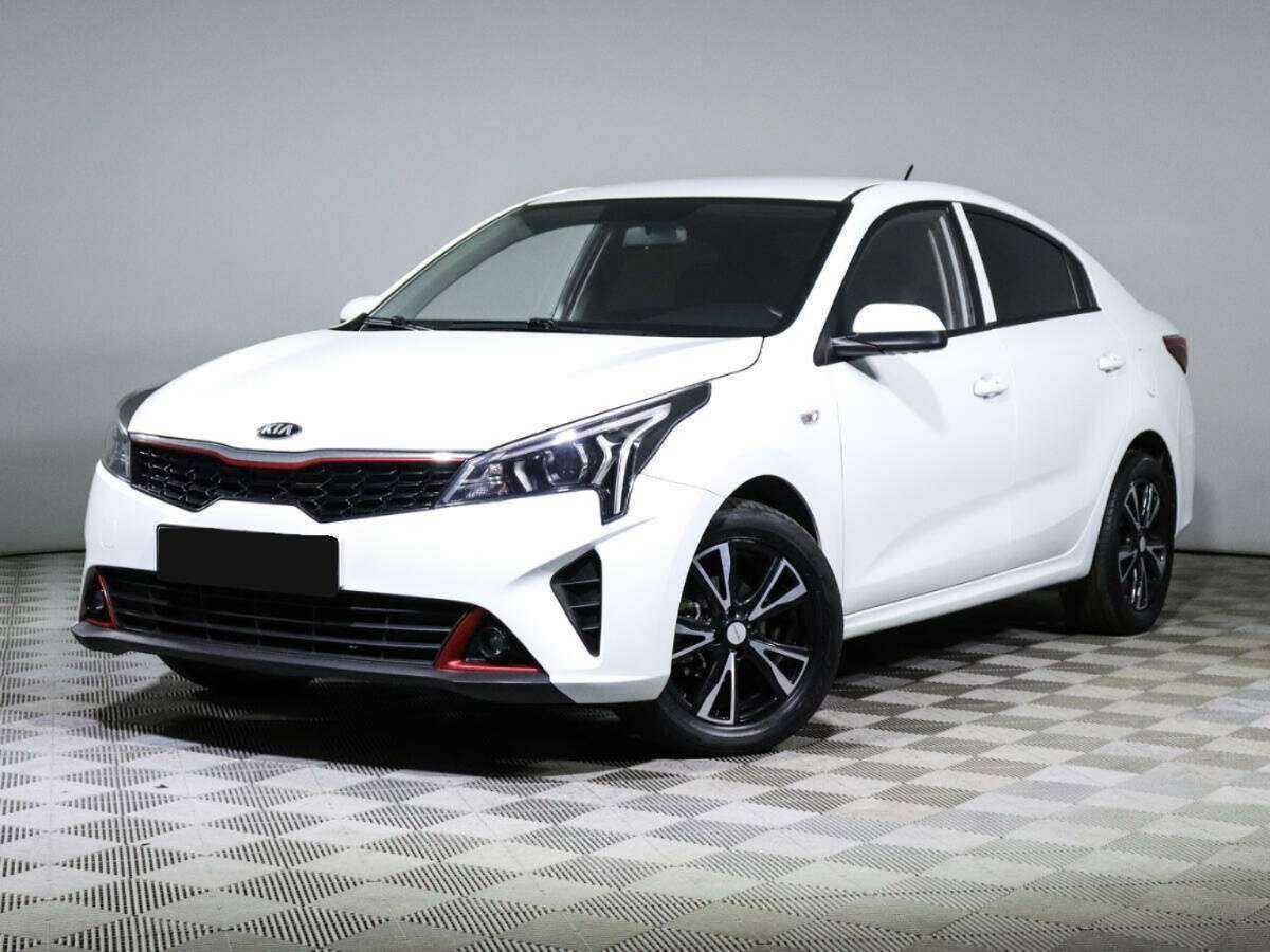 Kia Rio 2021 года с пробегом. Посмотреть фото