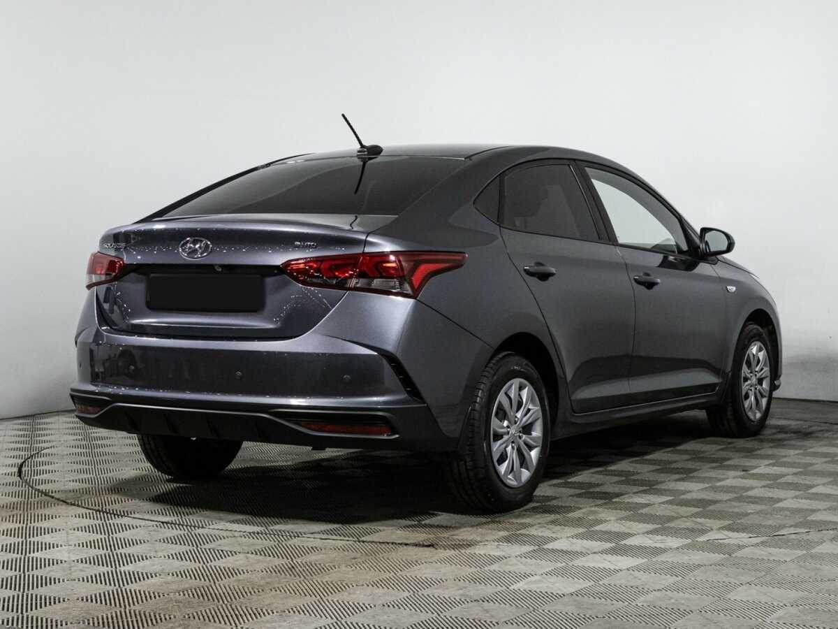 Hyundai Solaris 2021 года с пробегом. Фото: #4