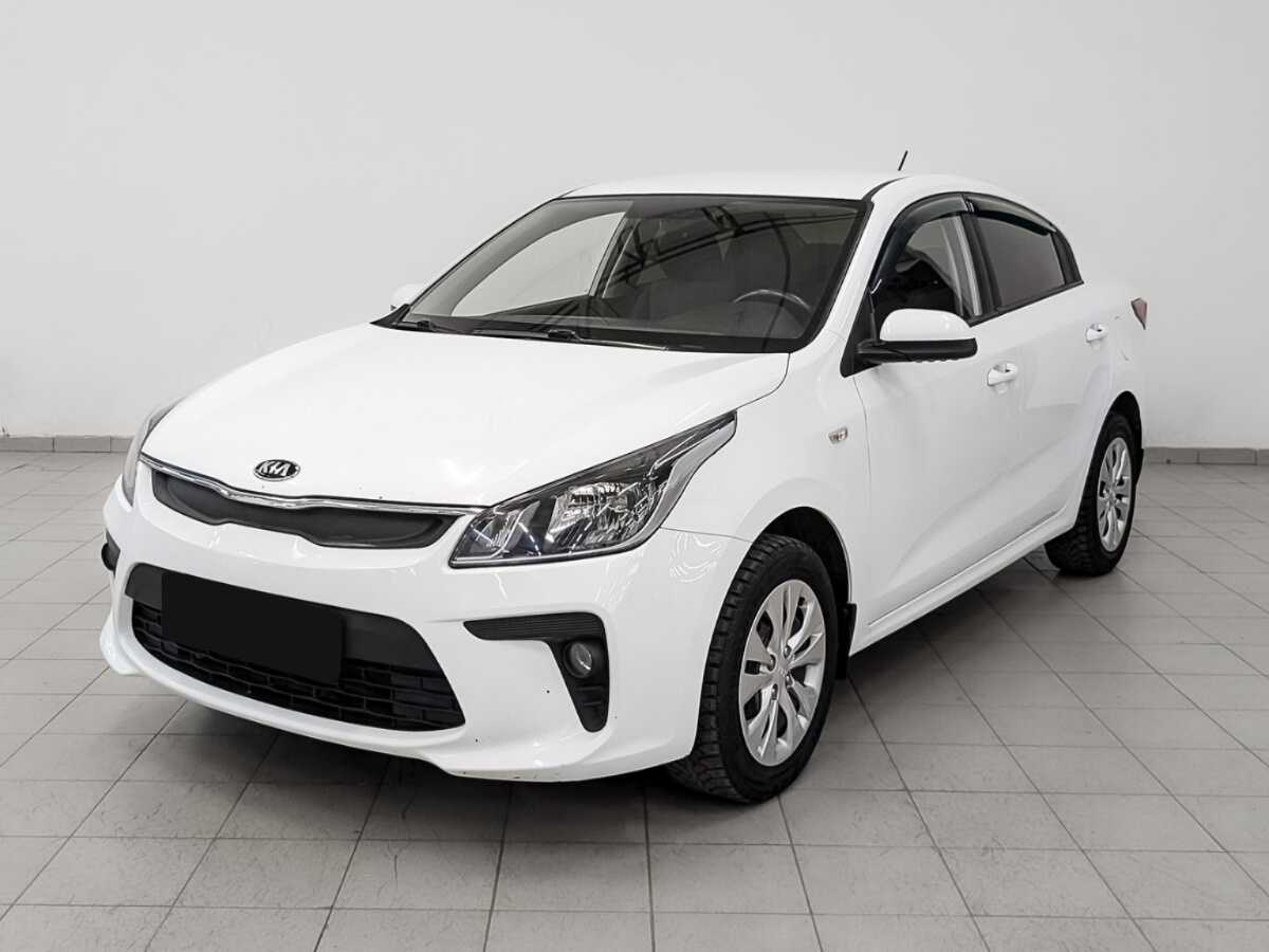 Kia Rio 2017 года с пробегом. Посмотреть фото