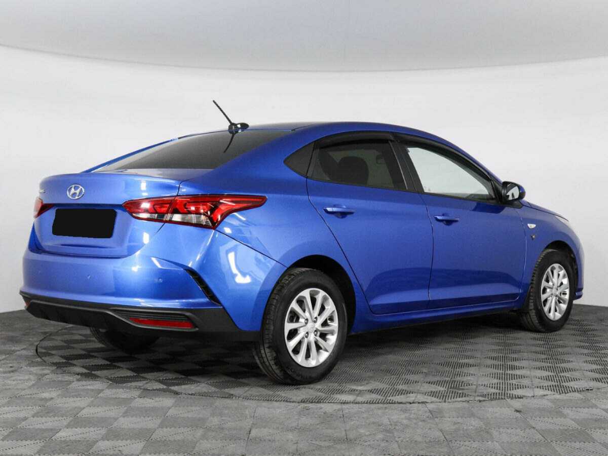 Hyundai Solaris 2021 года с пробегом. Фото: #4