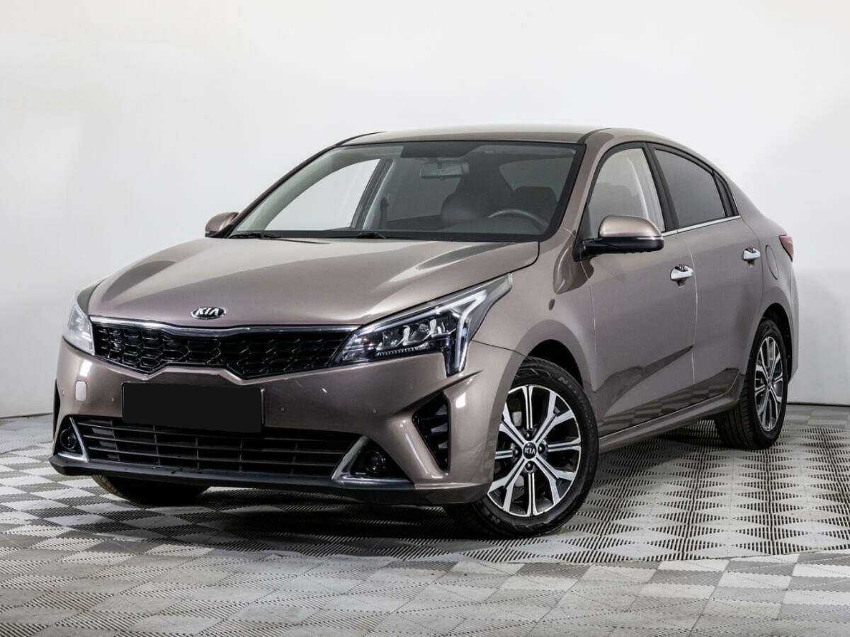 Kia Rio 2021 года с пробегом. Посмотреть фото