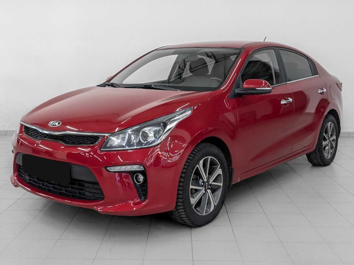 Kia Rio 2017 года с пробегом. Посмотреть фото