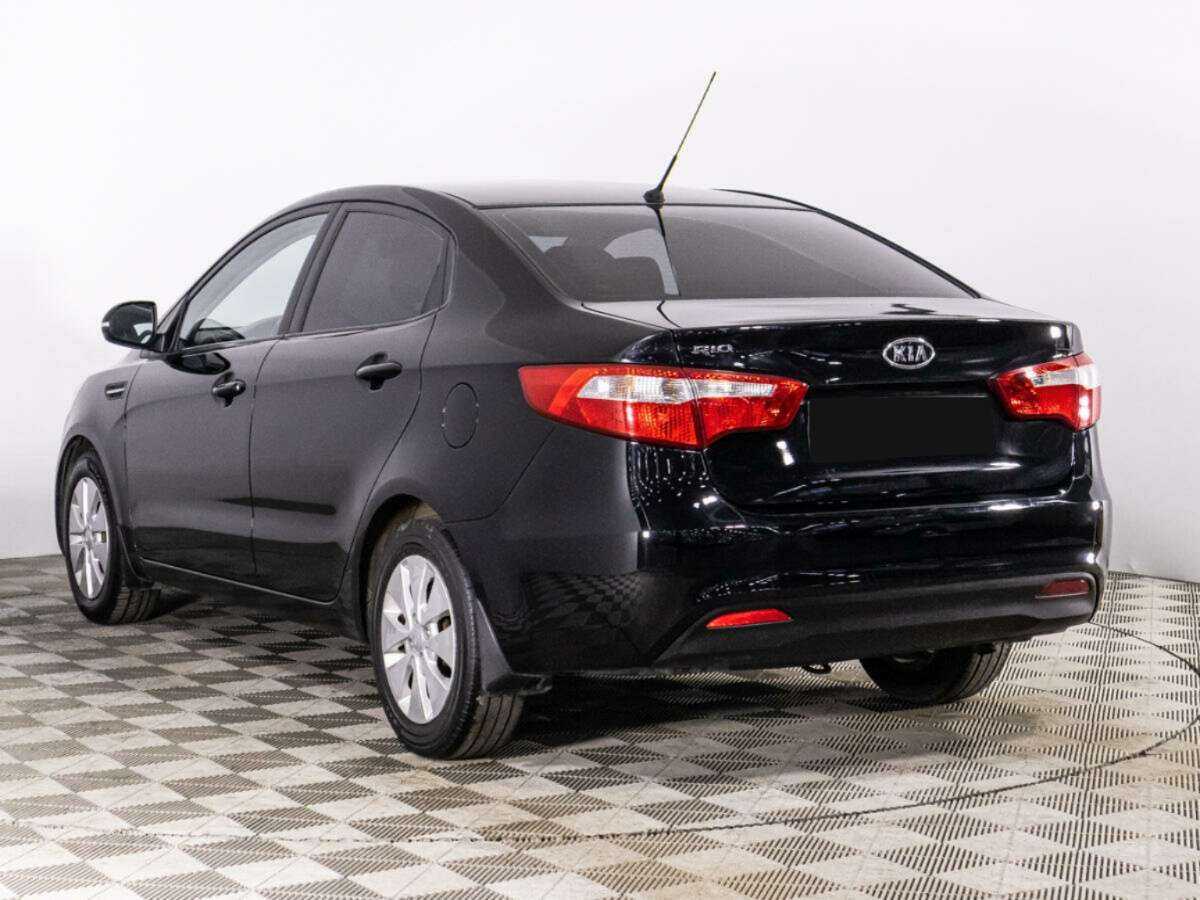 Kia Rio 2014 года с пробегом. Фото: #6