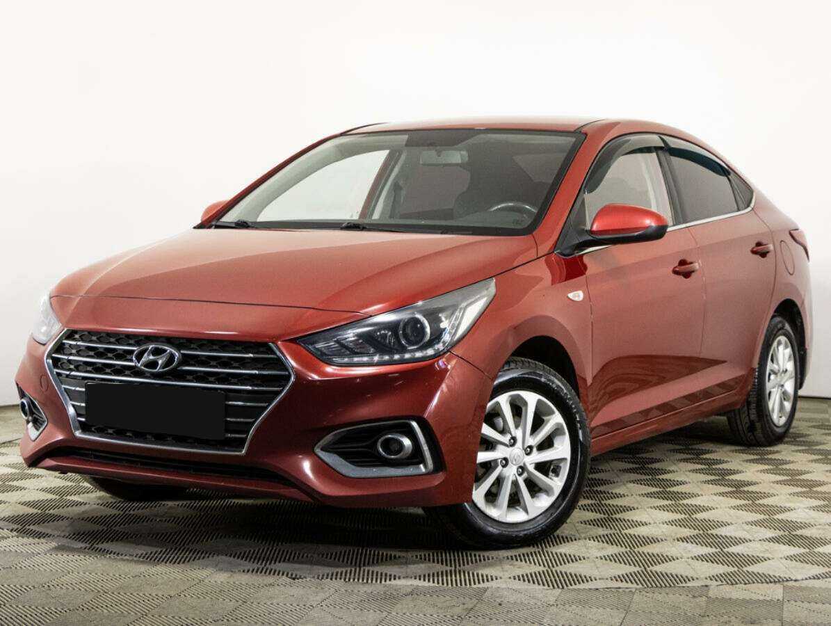 Hyundai Solaris 2018 года с пробегом. Посмотреть фото