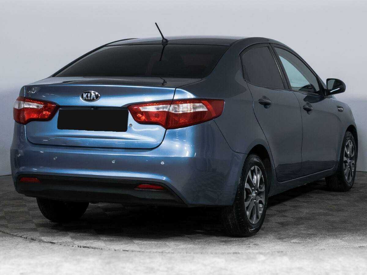 Kia Rio 2013 года с пробегом. Фото: #4