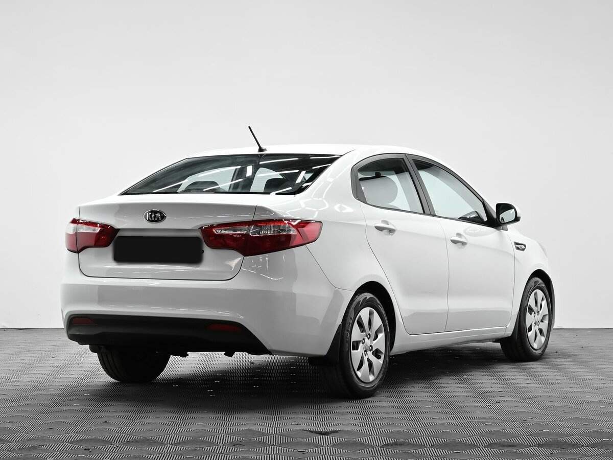 Kia Rio 2013 года с пробегом. Фото: #3