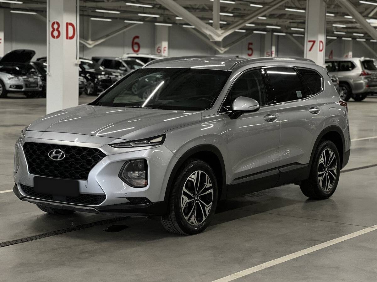 Hyundai Santa Fe 2019 года с пробегом. Фото: #0