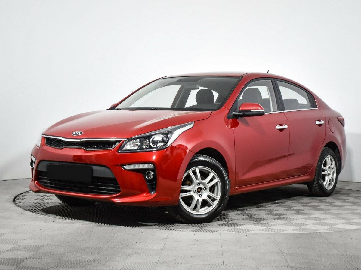 Kia Rio 2018 года с пробегом. Посмотреть фото