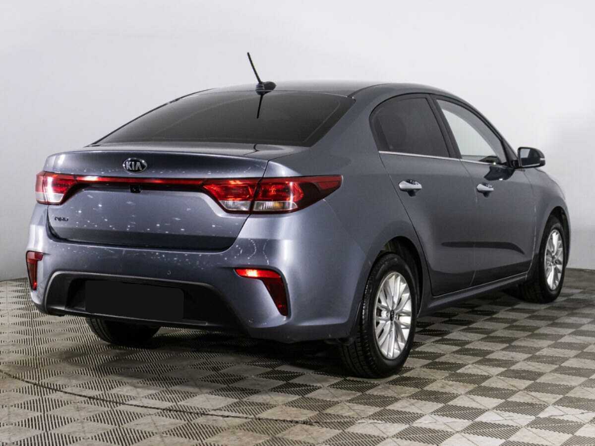 Kia Rio 2019 года с пробегом. Фото: #4