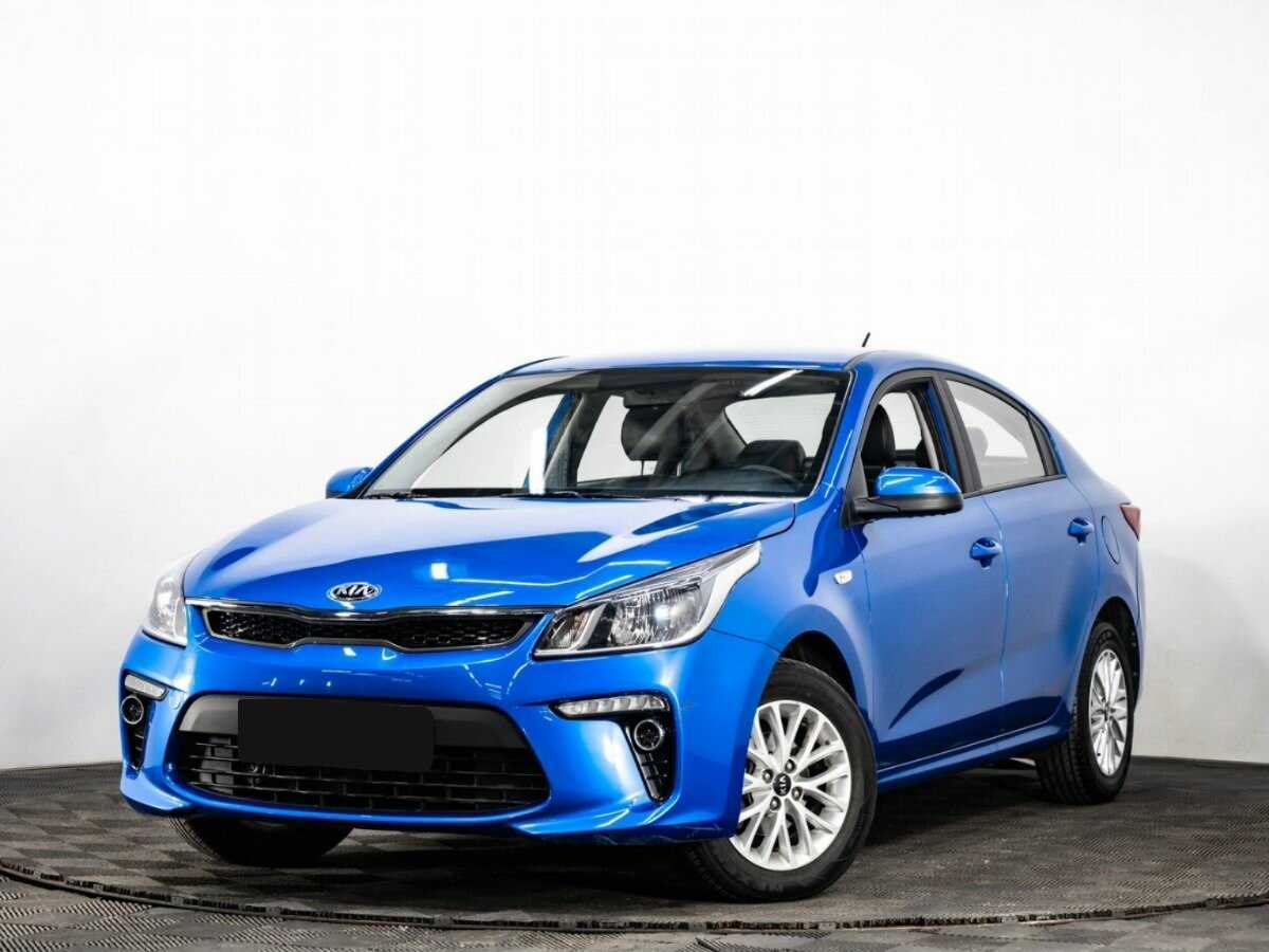 Kia Rio 2020 года с пробегом. Посмотреть фото