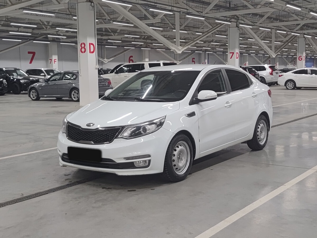 Kia Rio 2016 года с пробегом. Посмотреть фото