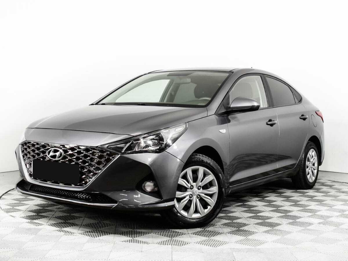 Hyundai Solaris 2021 года с пробегом. Посмотреть фото