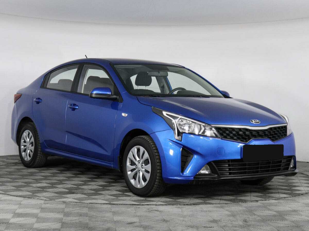 Kia Rio 2021 года с пробегом. Фото: #2