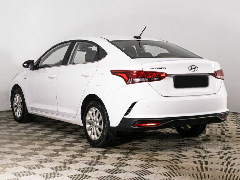 Hyundai Solaris 2021 года с пробегом. Фото: #6