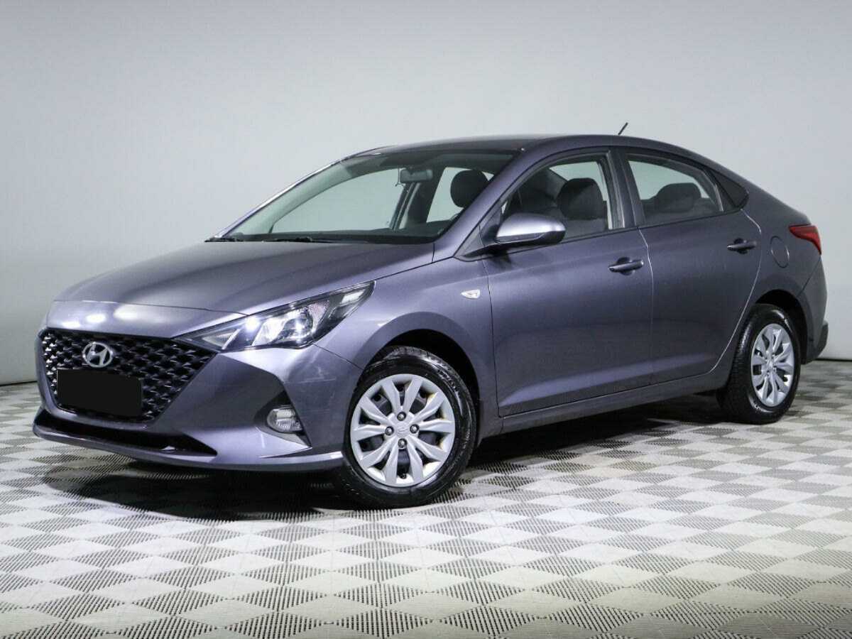 Hyundai Solaris 2021 года с пробегом. Посмотреть фото