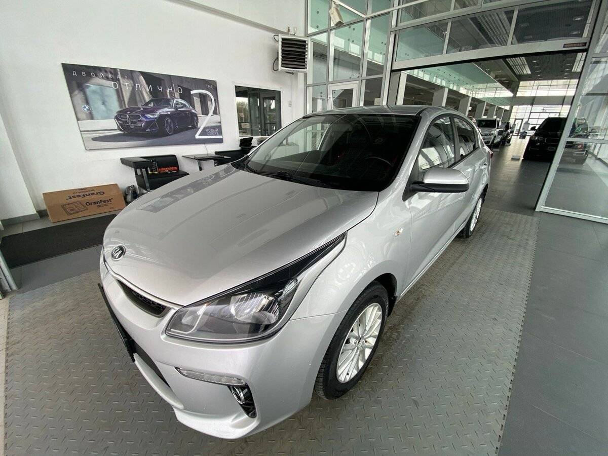 Kia Rio 2020 года с пробегом. Посмотреть фото