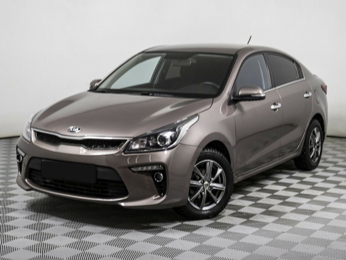 Kia Rio 2019 года с пробегом. Посмотреть фото