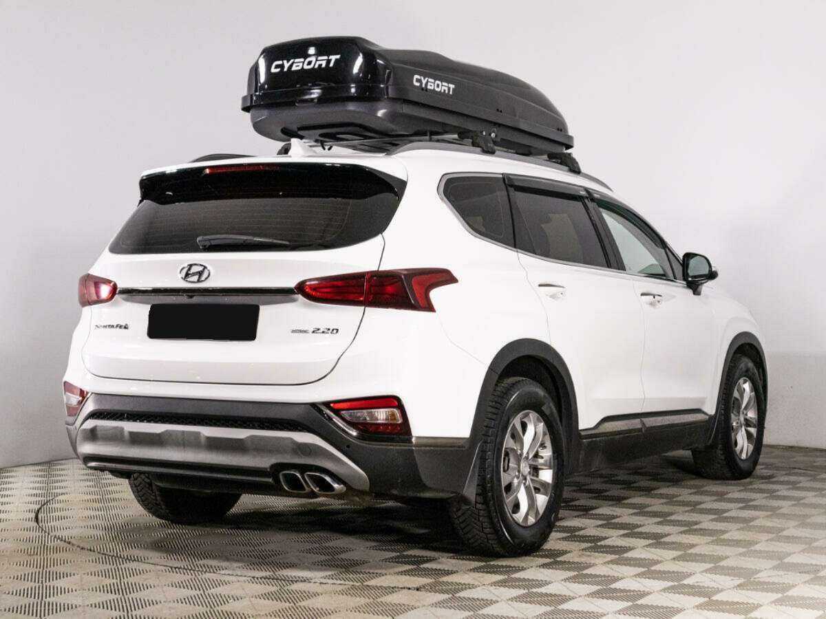 Hyundai Santa Fe 2019 года с пробегом. Фото: #4