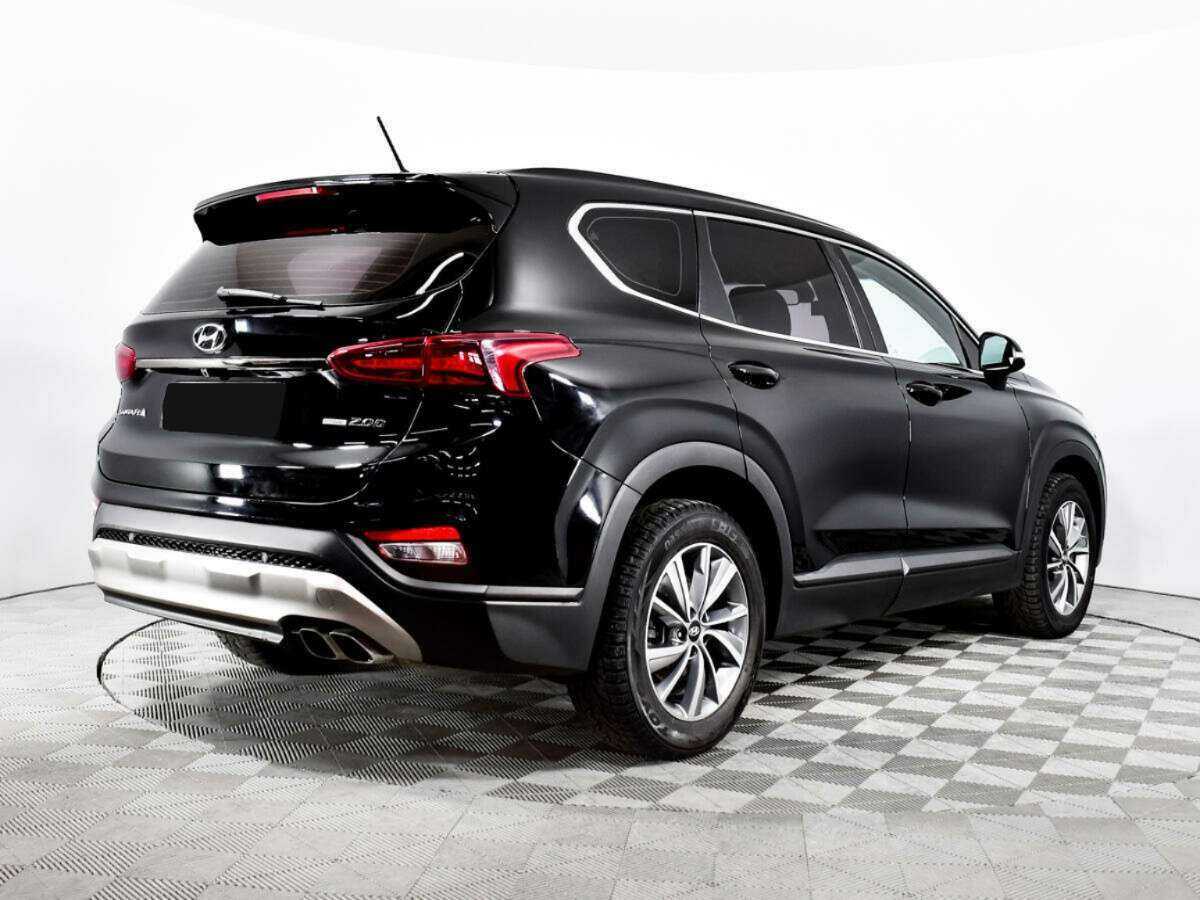 Hyundai Santa Fe 2019 года с пробегом. Фото: #4