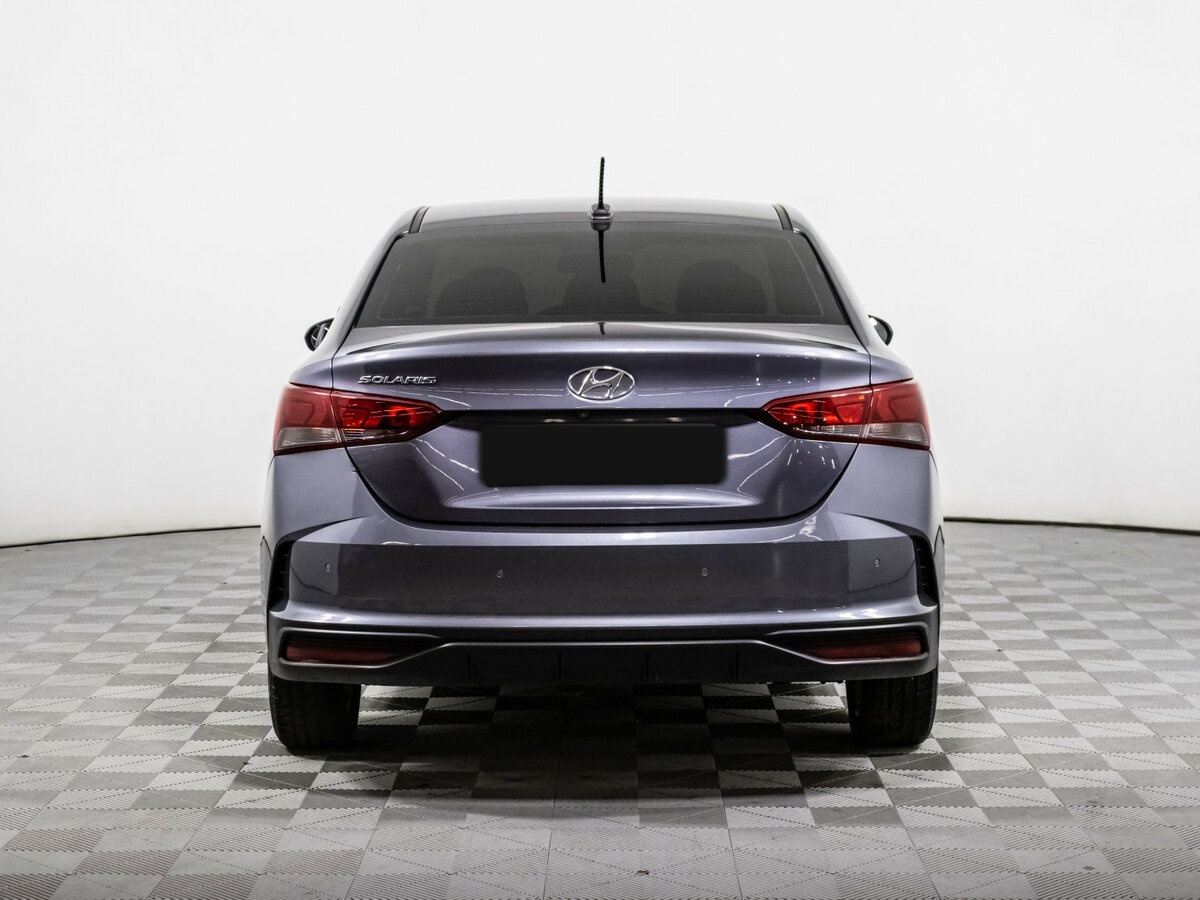 Hyundai Solaris 2021 года с пробегом. Фото: #4