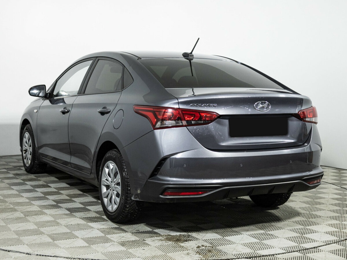 Hyundai Solaris 2021 года с пробегом. Фото: #6